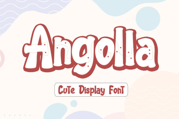 Angolla: A Modern Display Font for Editorial Elegance