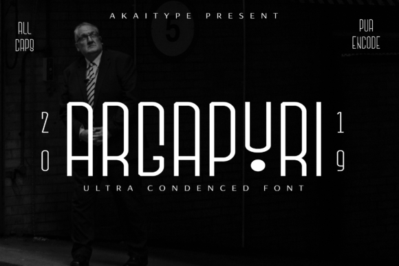 Argapuri: A Modern Display Font for Editorial Elegance
