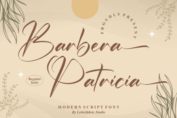 Barbera Patricia: A Whimsical Typeface for Web Design