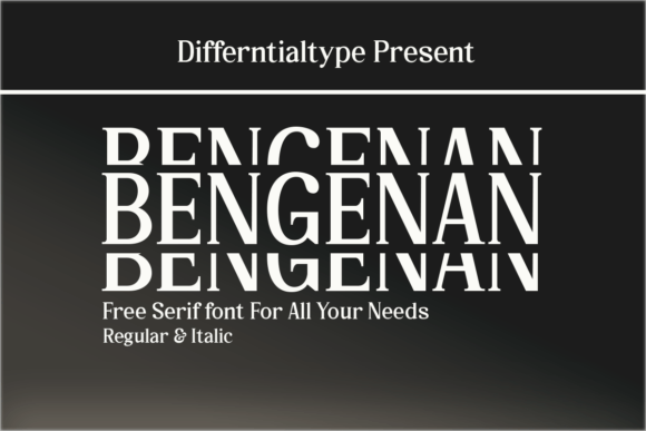 Bengenan Serif Font for Modern Web Design