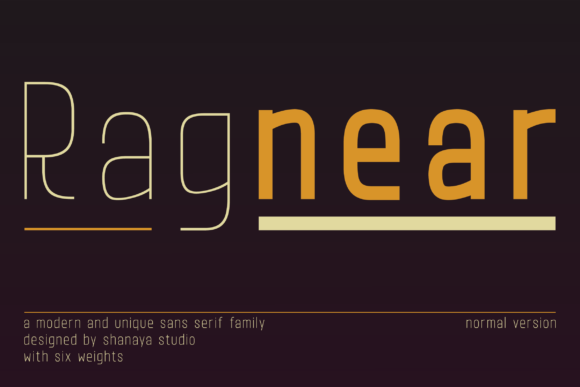 Boost Your Brand with Ragnear Normal Version Font