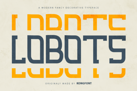 Bring Your Craft to Life with the Playful Lobots Font