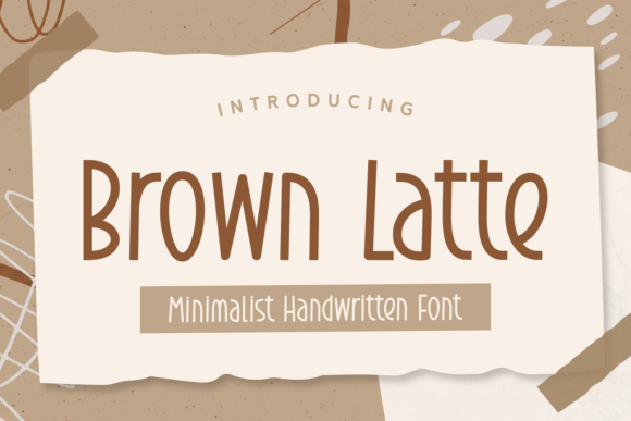 Brown Latte: A Minimalist Handwritten Font for Modern Web Design