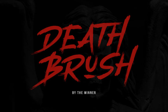 Death Brush: A Modern Display Font for Web Design