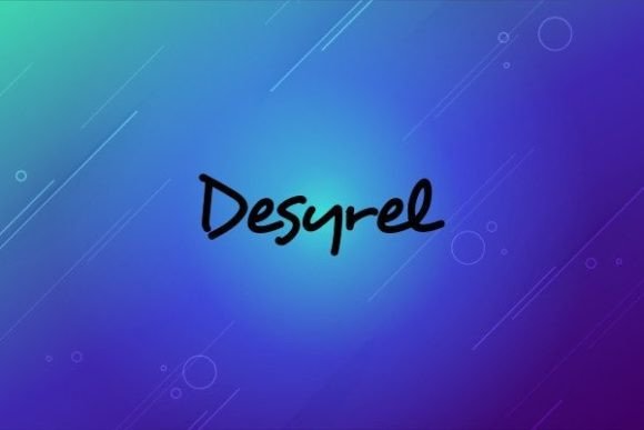 Desyrel: A Handwritten Font That Elevates Branding
