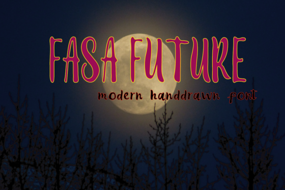 Fasa Future: A Modern Handwritten Font for Editorial Design