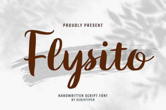 Flysito: A Modern Script Font for Bold Brand Campaigns