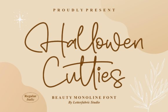 Hallowen Cutties Font for Editorial Design