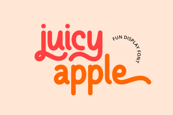 Juicy Apple Font for Eye-Catching Designs