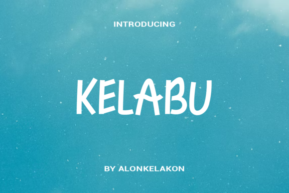 Kelabu: A Modern Display Font for Creative Branding