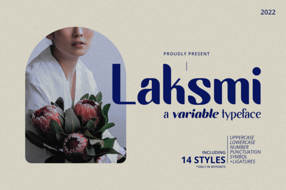 Laksmi: A Modern Display Font for Editorial Design