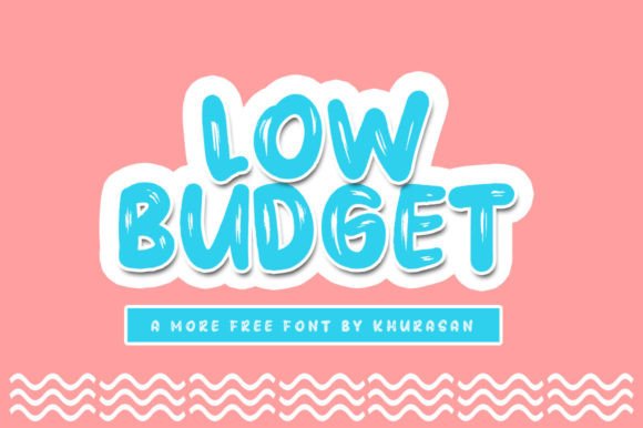 Low Budget Font for Web Design Projects