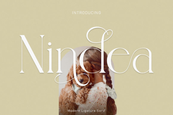 Nindea Serif Font for Handmade Creations