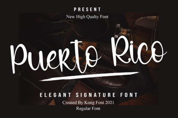 Puerto Rico Font for Editorial Design and Branding