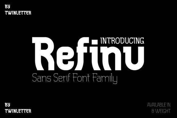 Refinu Font for Handmade and Commercial Projects