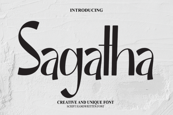 Sagatha: A Modern Handwritten Font for Creative Campaigns