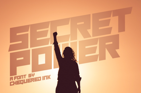 Secret Power Font for Web Design