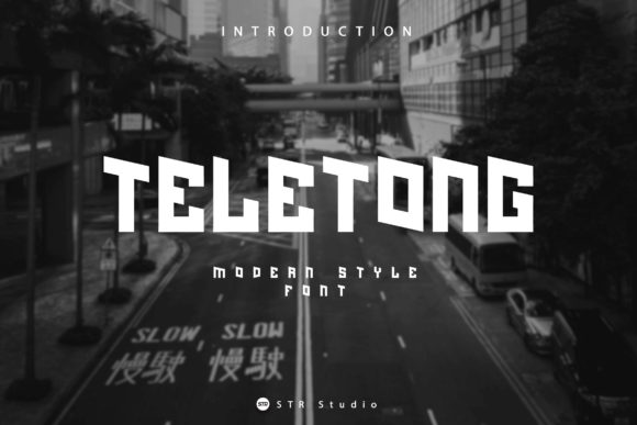 Teletong: A Modern Sans Serif Font for Editorial Design