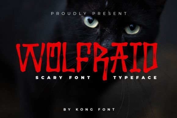Wolfraid: A Horror-Inspired Font for Bold Campaigns